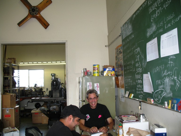 Terry and Hardy of ValleyAero Engines.  Langley Flying School.